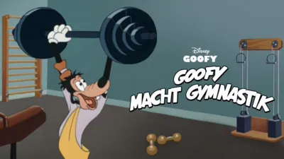 Goofy macht Gymnastik