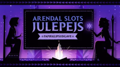 Arendal Slots julepejs: Papirklipsudgave