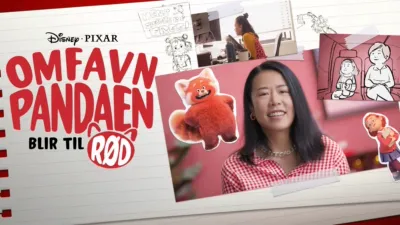 Omfavn pandaen: Rød blir til