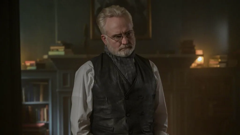 A still image of Bradley Whitford as Joseph Lawrence in The Handmaid’s Tale.