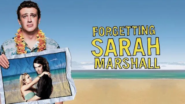 Title art for beach movie Forgetting Sarah Marshall