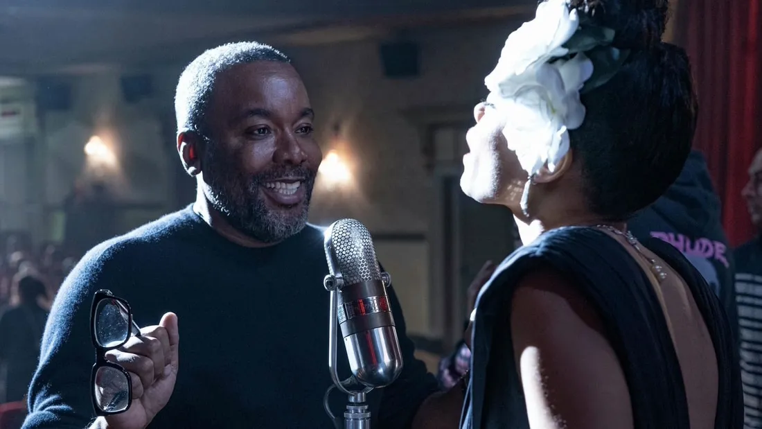 Director Lee Daniels on The United States vs. Billie Holiday film set