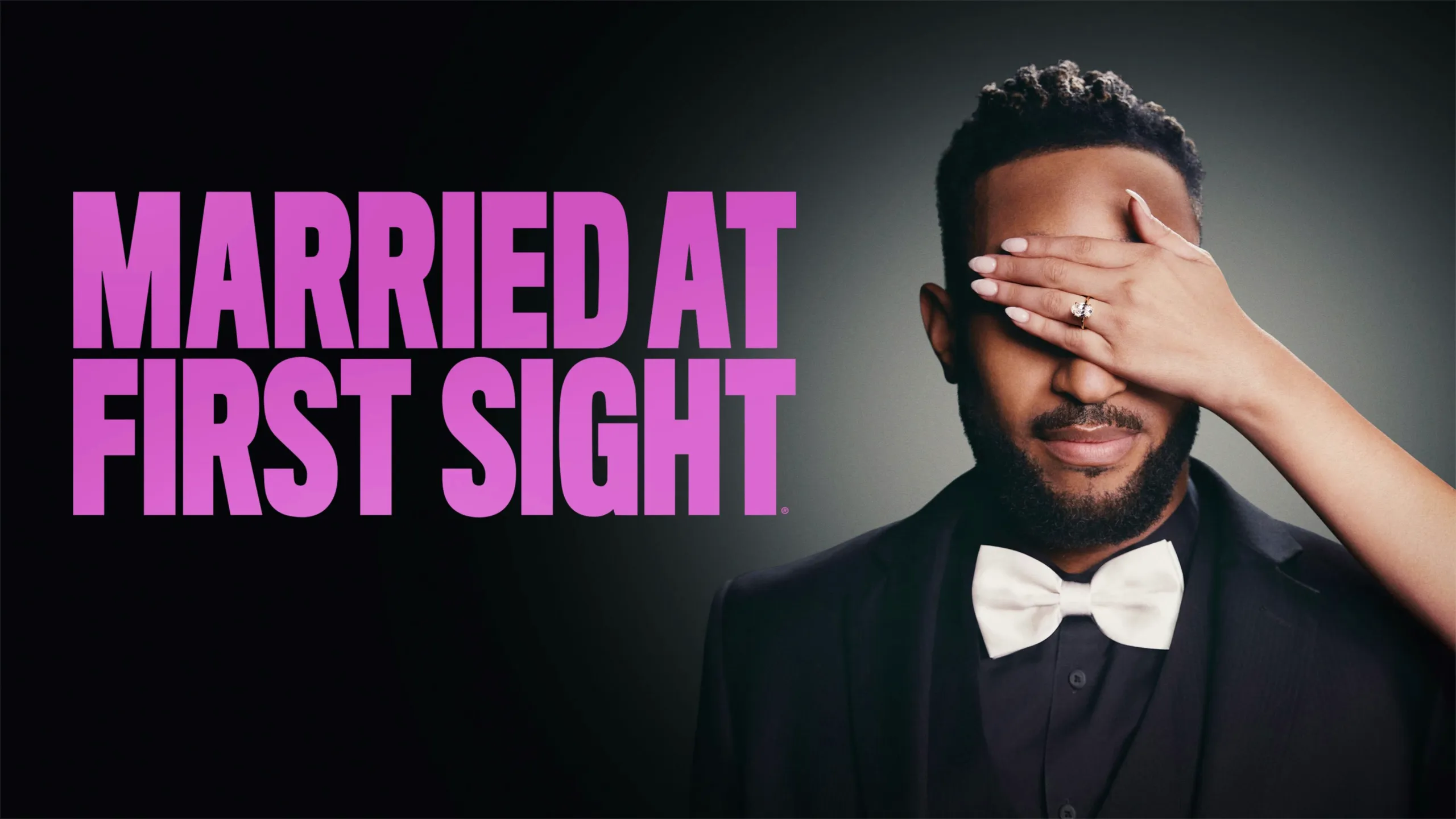 Title Art for Married at First Sight, a Hulu reality TV show.