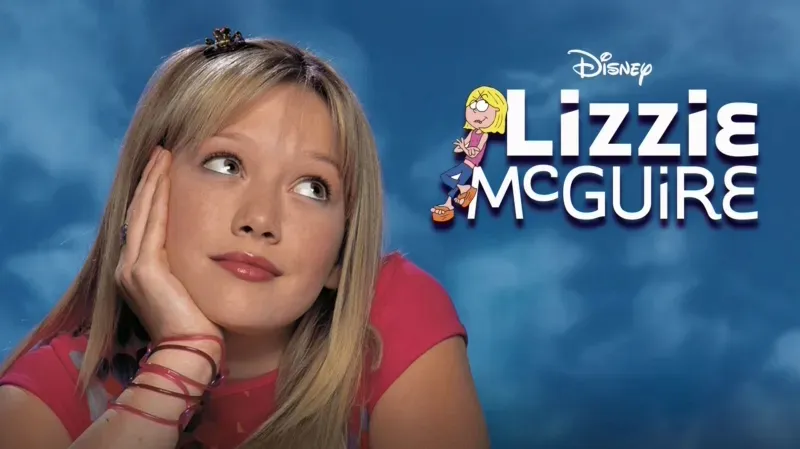 Title art for the Hilary Duff TV show Lizzie McGuire.