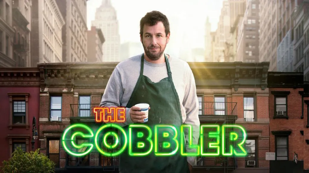 Title art for the Adam Sandler movie, The Cobbler.