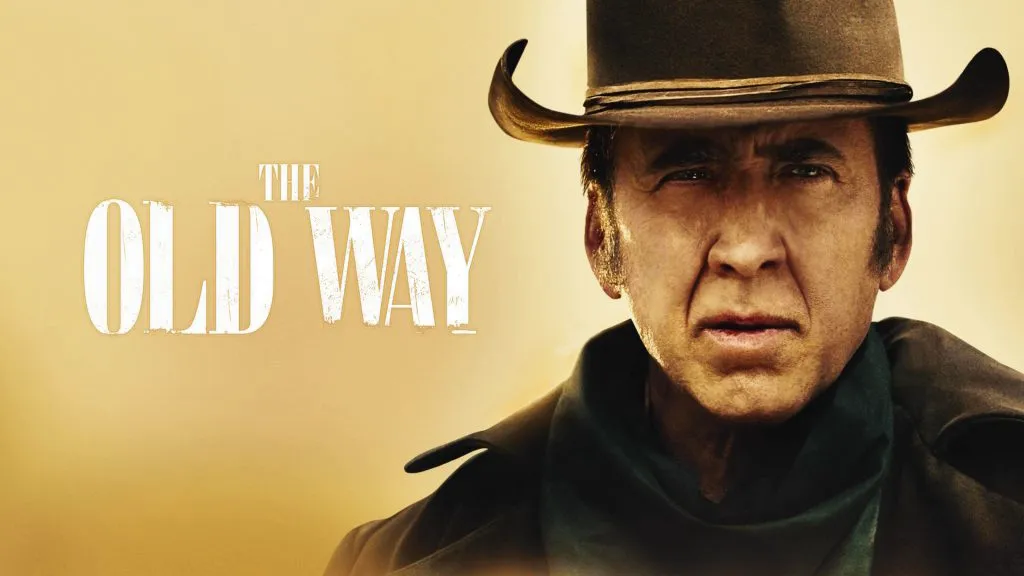 Title art for the Western movie, The Old Way.