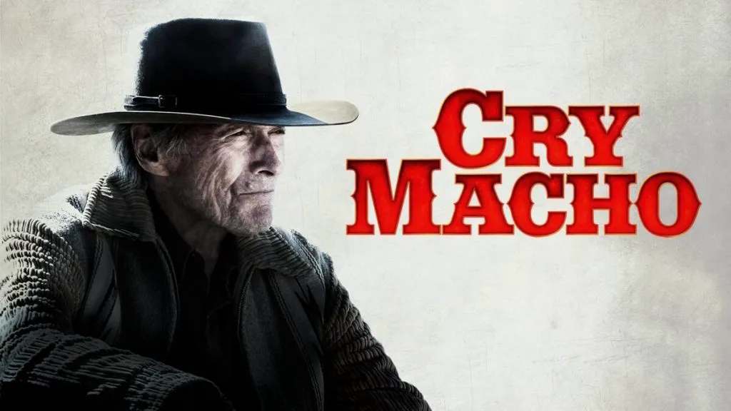 Title art for the Western movie, Cry Macho.