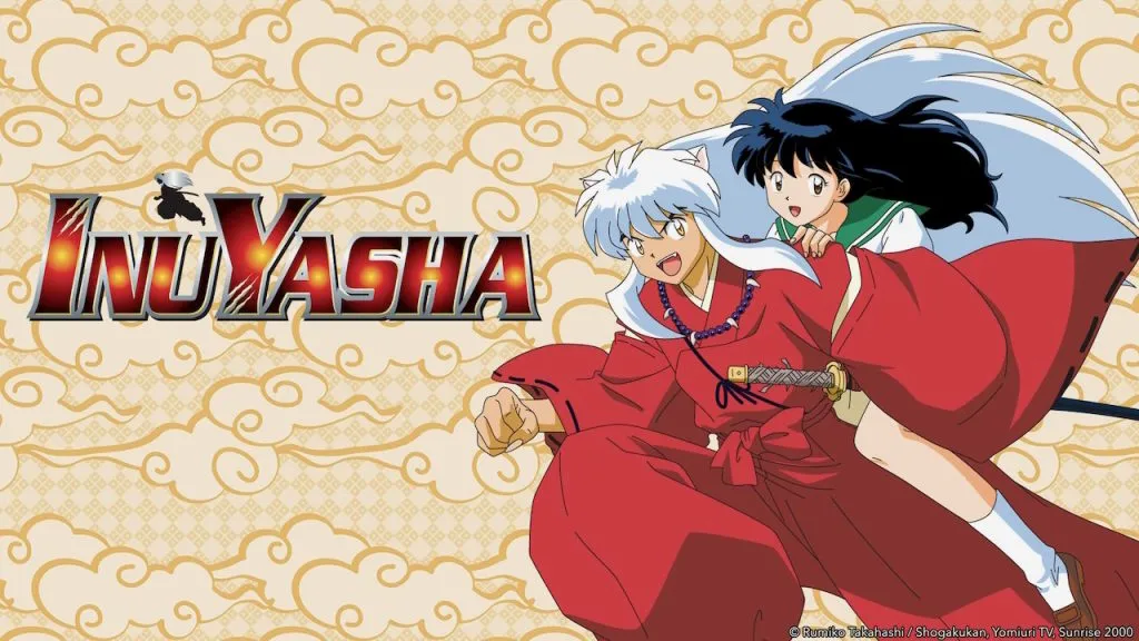 Title art from one of the best isekai anime, Inuyasha.