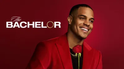 Title art for the new season of The Bachelor, featuring Grant Ellis.