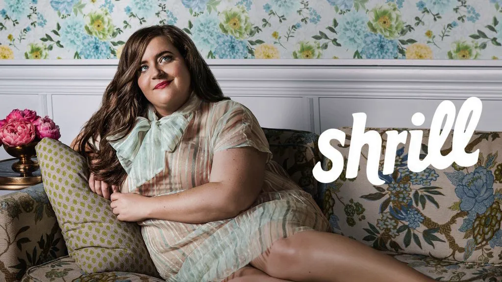 Title art for the Hulu Original series, Shrill.