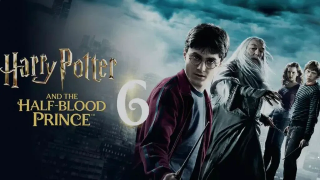 Title art for the movie Harry Potter and the Half-Blood Prince.