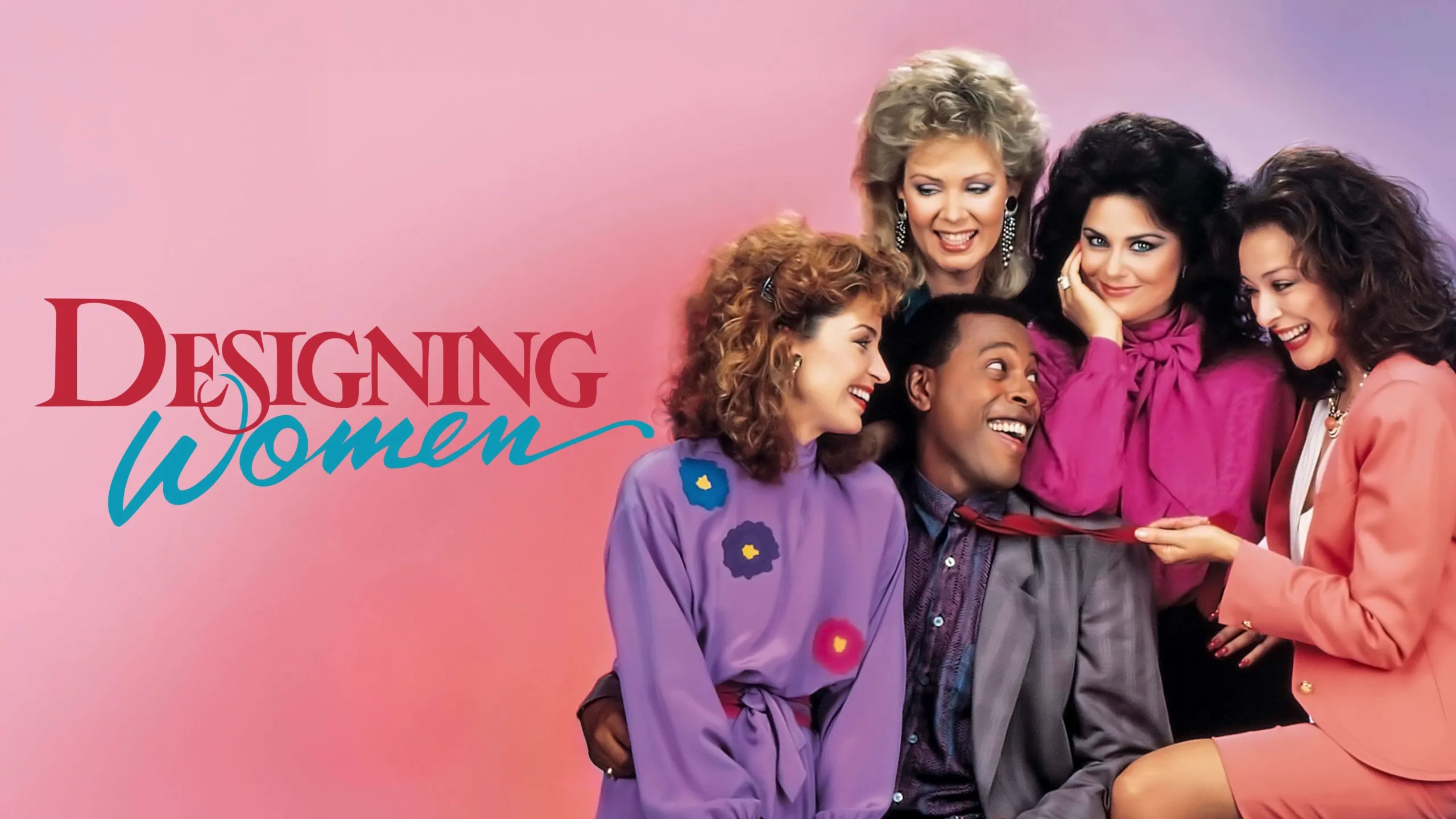 Title art for the ’80s TV series Designing Women.