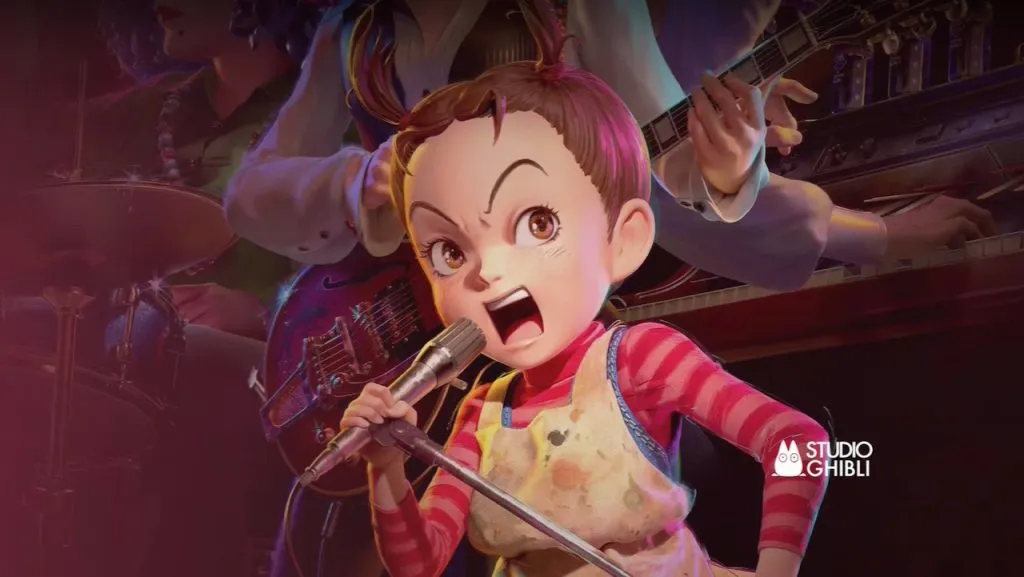 A promotional image for the Studio Ghibli movie, Earwig and the Witch.