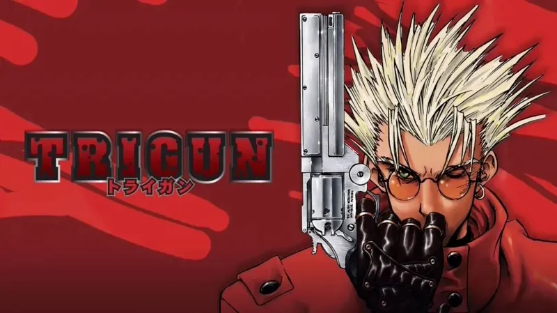 Title art for the anime series Trigun.