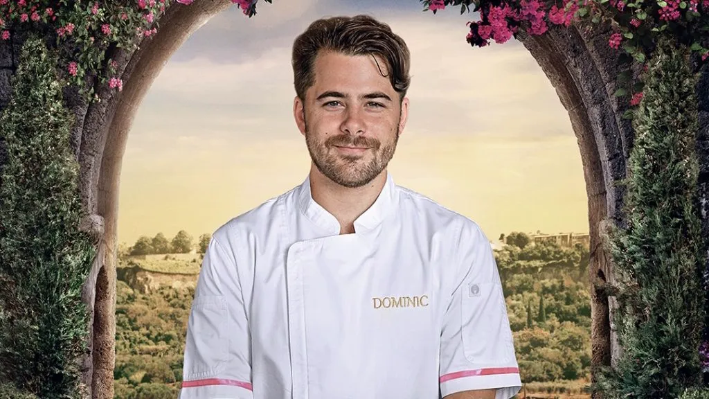 Brand image of Dominic DeAngelis for Season 2 of Vanderpump Villa.
