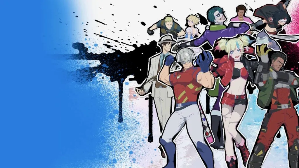 Title art from the isekai anime series, Suicide Squad.