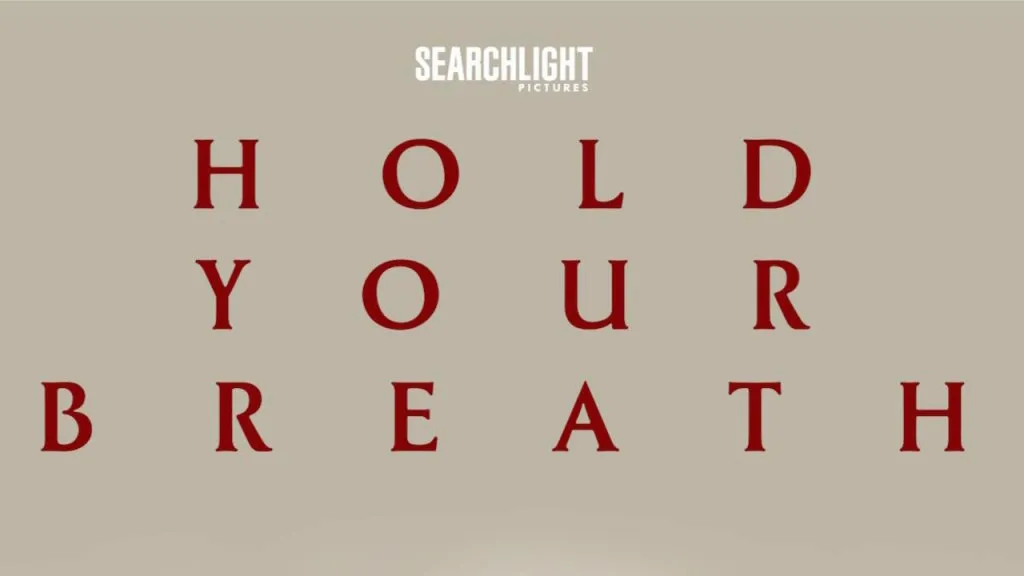 Title art for the horror movie, Hold Your Breath.