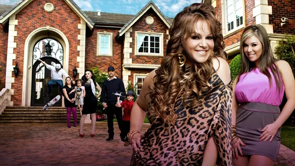 Title art for the Telemundo reality series I Love Jenni.