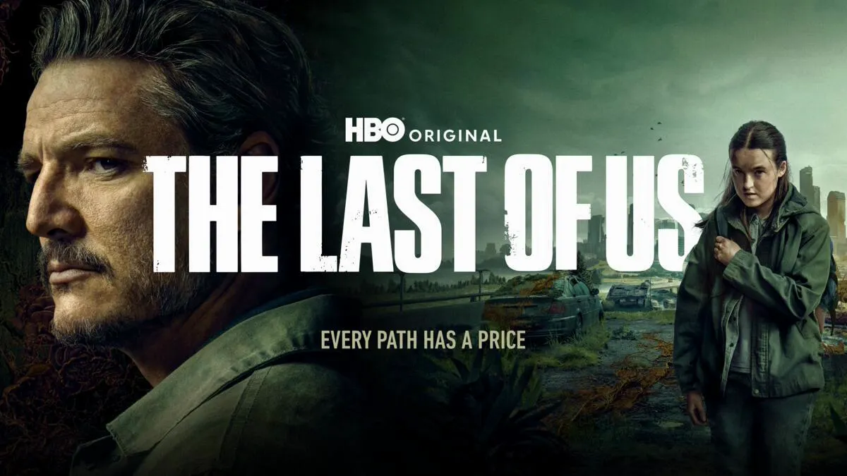 The official title art for Season 2 of the HBO Original apocalyptic zombie show, The Last of Us.