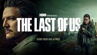 The official title art for Season 2 of the HBO Original apocalyptic zombie show, The Last of Us.