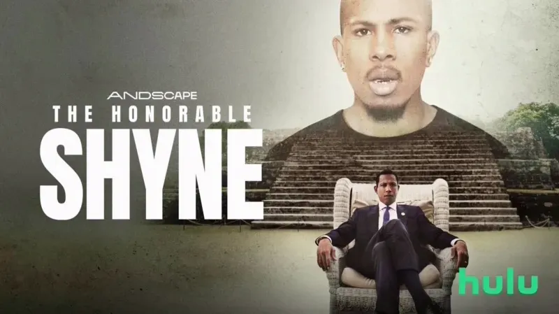 Title art for the Hulu Original Black history documentary The Honorable Shyne.