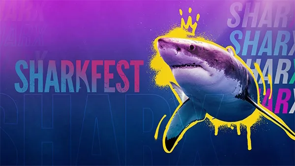 Title art for National Geographic’s SharkFest