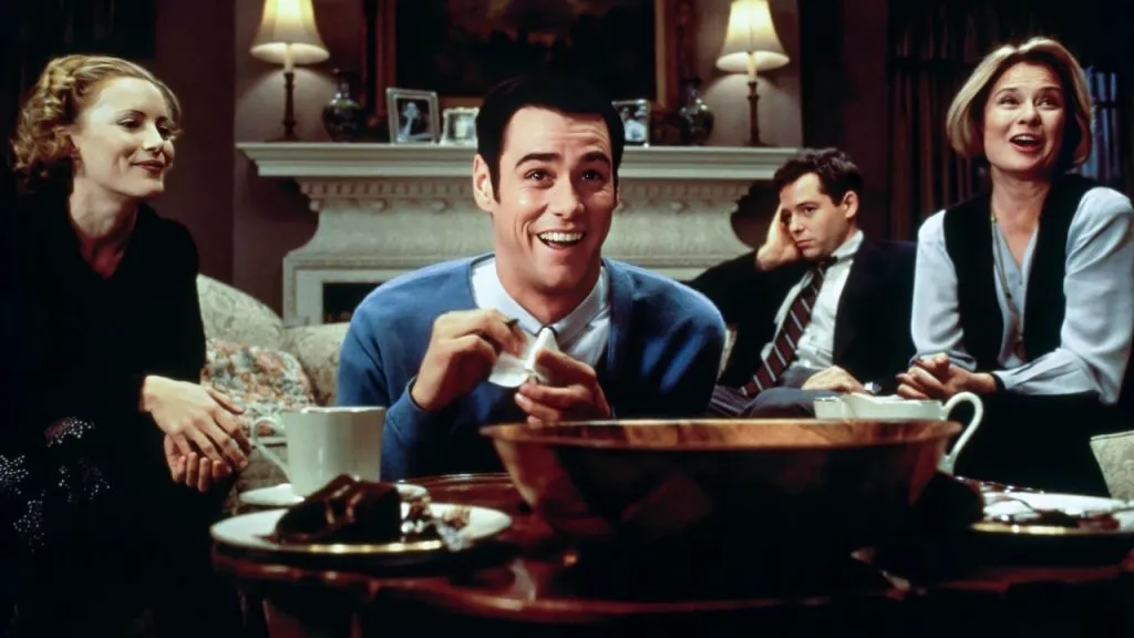 A still image from the Jim Carrey movie, The Cable Guy.