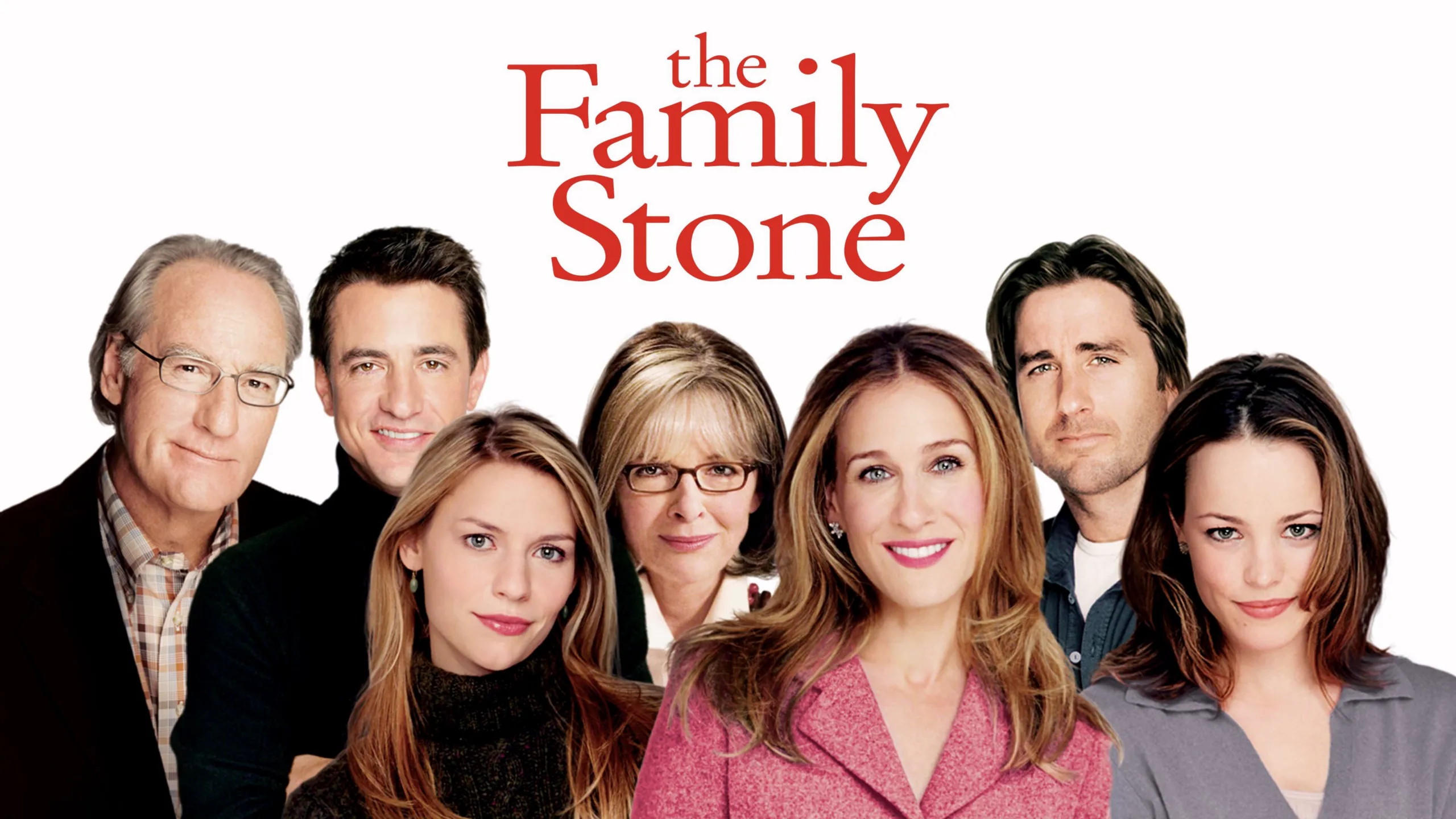 Title art for the Christmas movie The Family Stone.