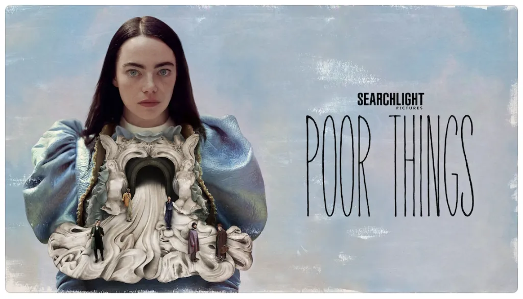 Title art for the new movie, Poor Things.