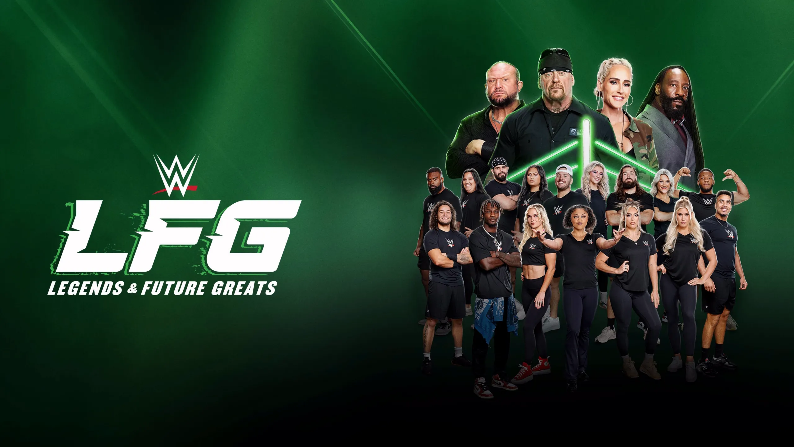 Title art for WWE LFG.