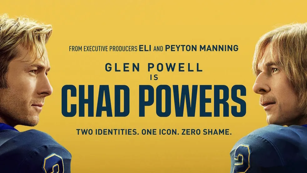 Title art for the Hulu Original Series Chad Powers.