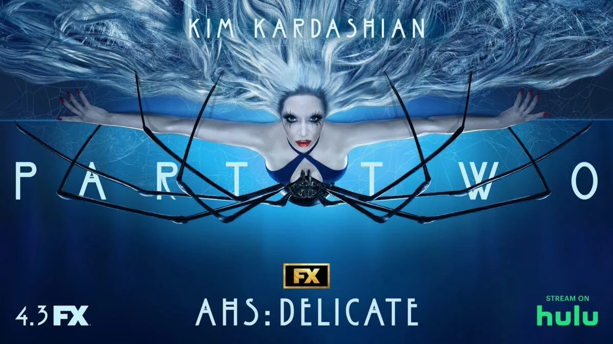 Title art for Part 2 of American Horror Story: Delicate on Hulu.
