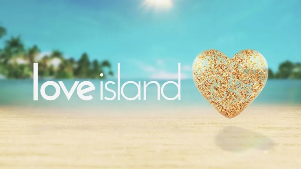 Title art from Love Island (UK), streaming on Hulu.