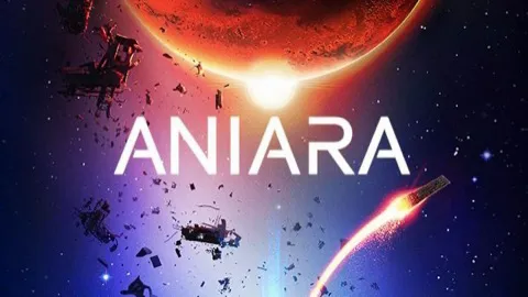 title art for the movie Aniara on Hulu