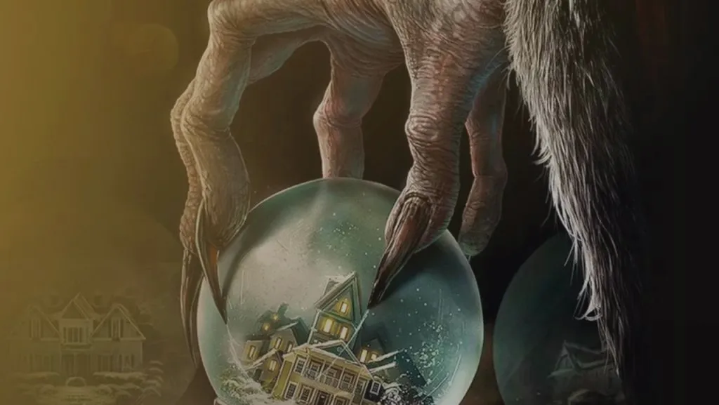 Title art for the scary Christmas movie, Krampus.