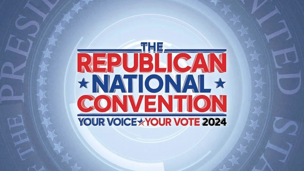Title art for coverage of The Republican National Convention 2024 on ABC News.
