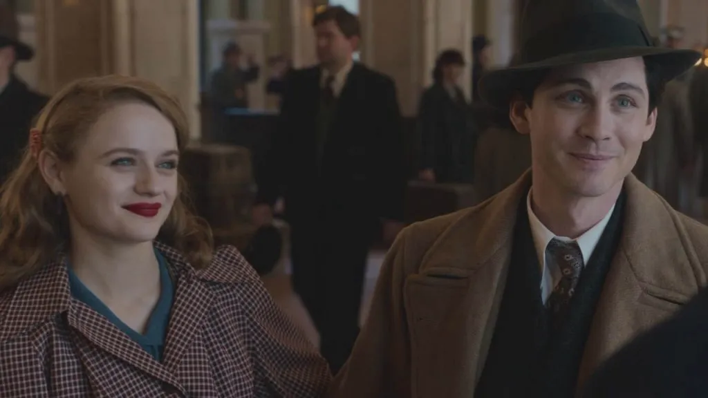 A still image from the Hulu Original series, We Were the Lucky Ones.