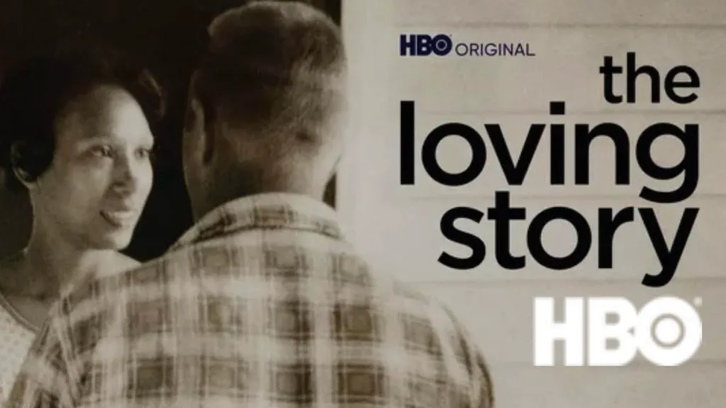 Title art for the Black history documentary, The Loving Story.