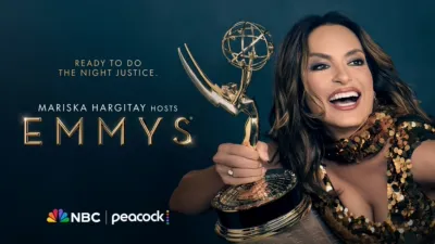 Mariska Hargitay hosting the 78th Annual Emmy Awards