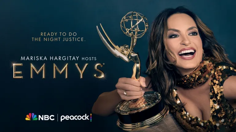 Mariska Hargitay hosting the 78th Annual Emmy Awards