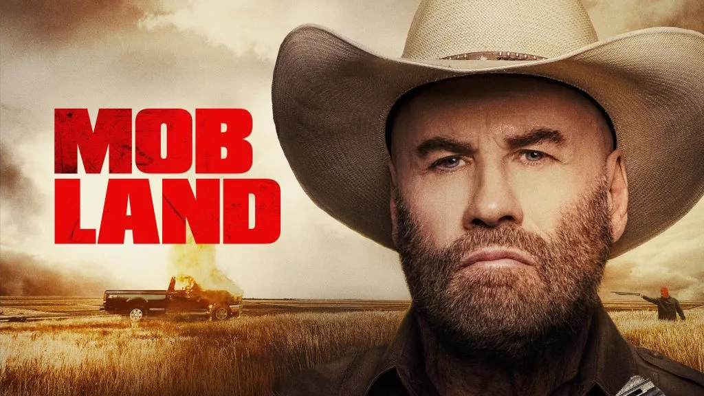 Title art for the gangster movie, Mob Land.