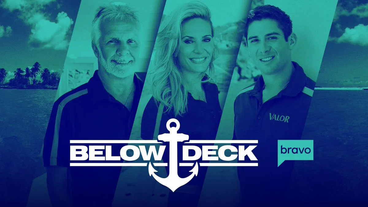 Title art for the reality TV series Below Deck.