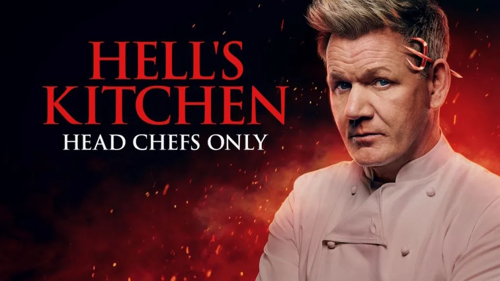 Title art from one of the best reality TV series, Hell’s Kitchen.