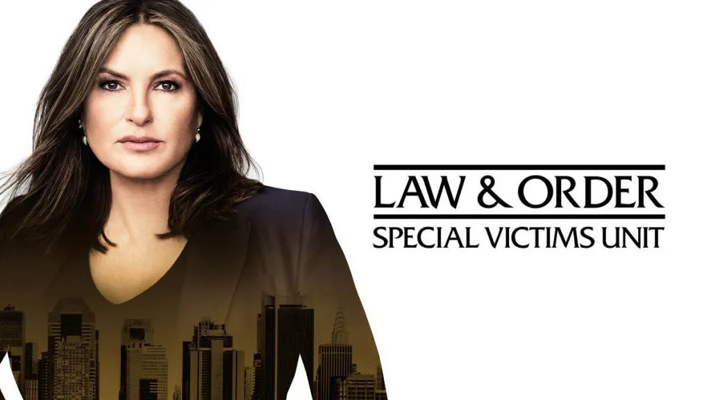 Title art for the procedural show, Law &amp; Order: SVU.