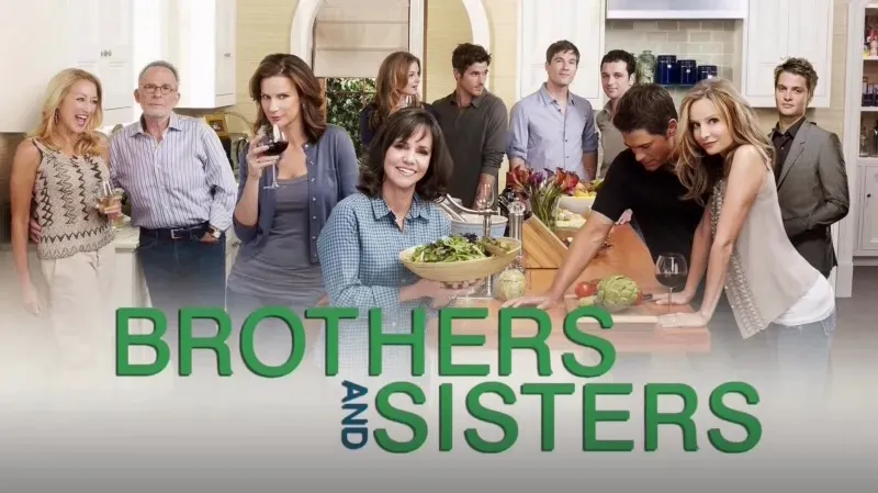 Title art for the TV show, Brothers and Sisters, featuring Pedro Pascal.
