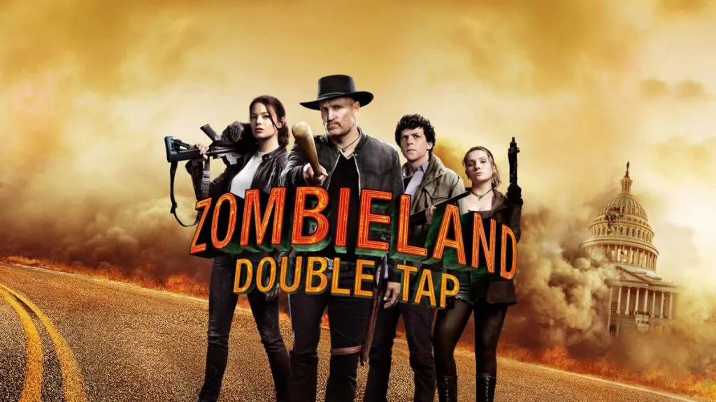 Title art for the zombie show Zombieland: Double Tap.