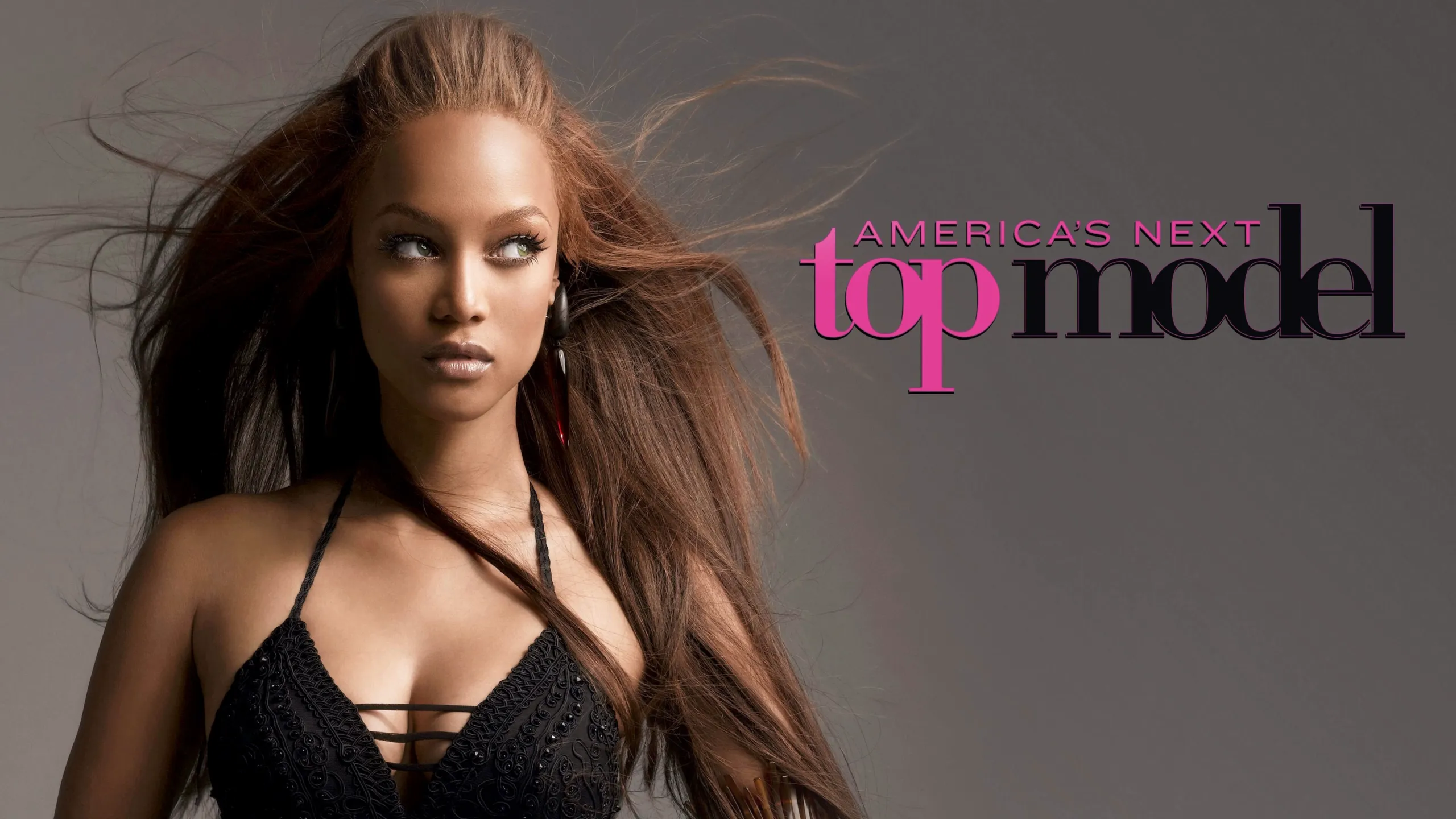 Title Art for America’s Next Top Model, streaming on Hulu.