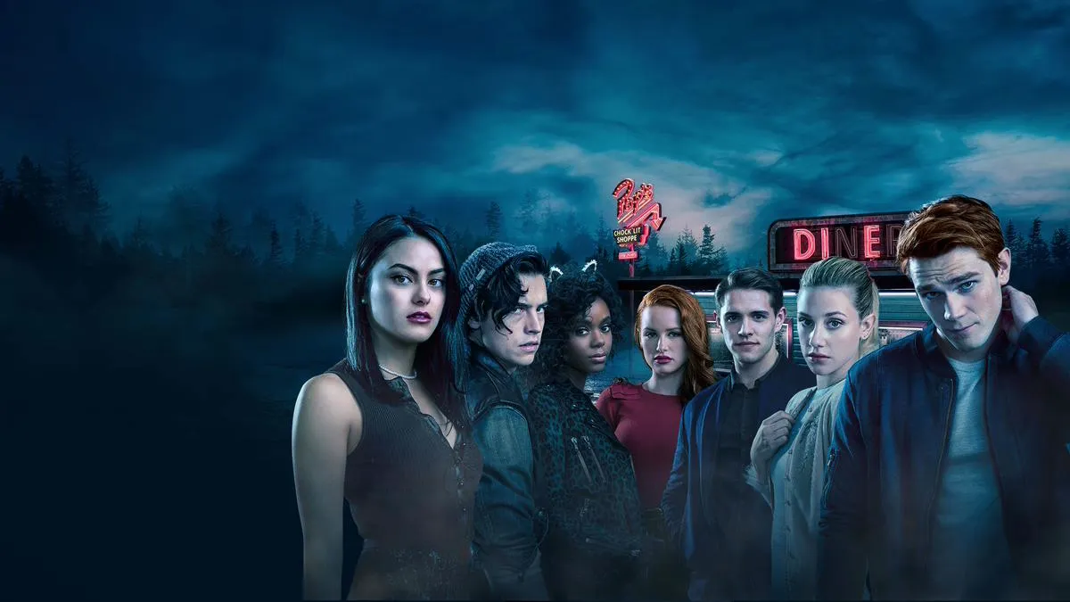 Title art for murder mystery series Riverdale