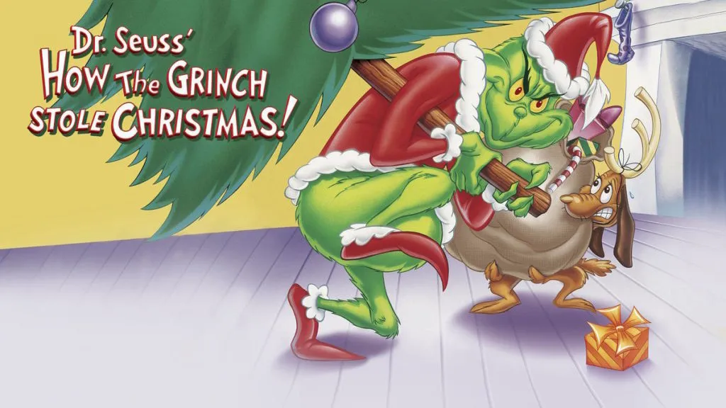 Title art for How the Grinch Stole Christmas.