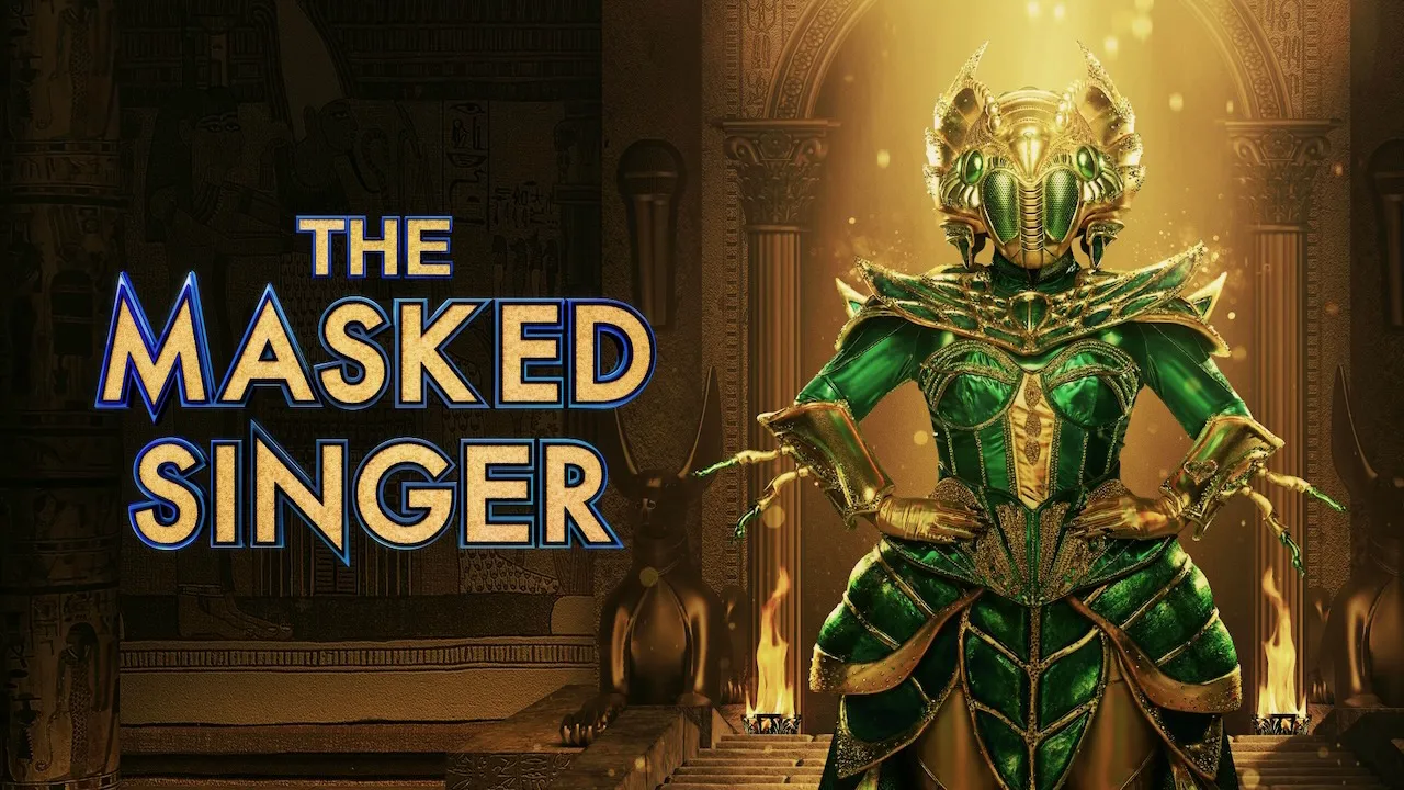 Title art for the reality TV game show, The Masked Singer.